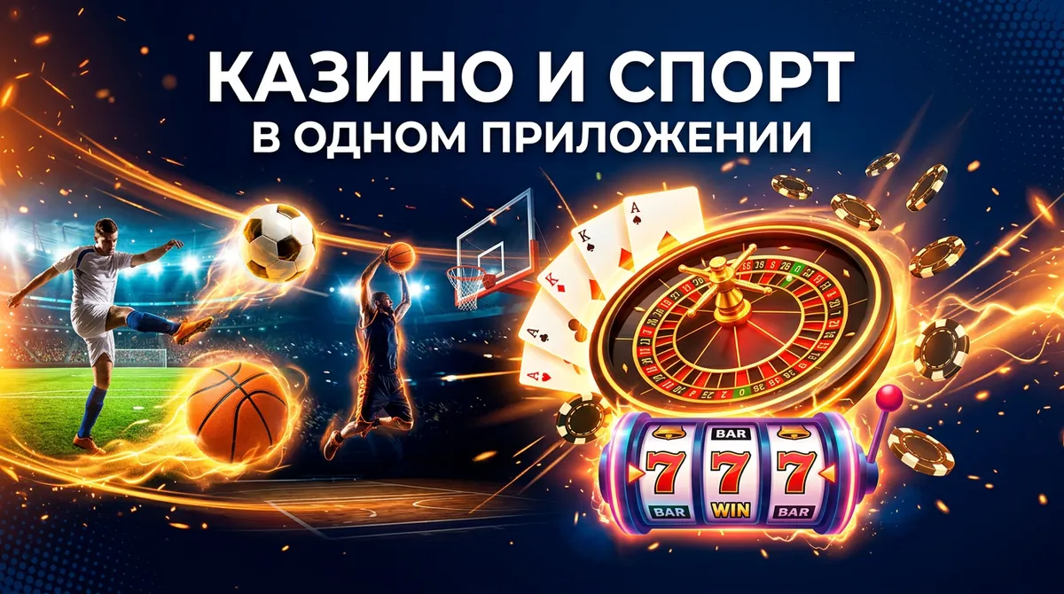 Спорт и казино в одном приложении Mostbet APK